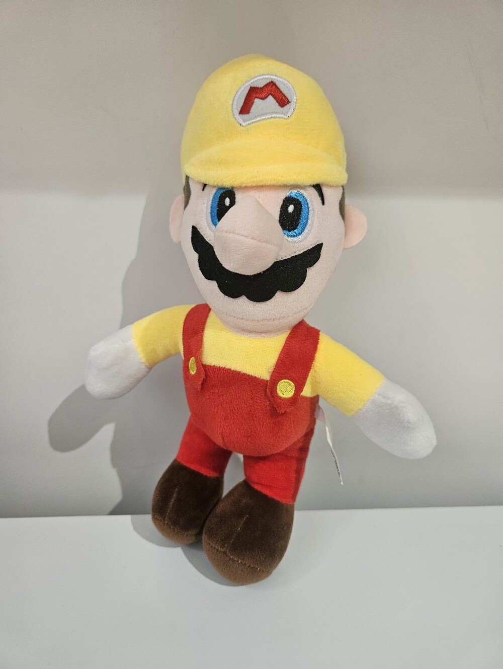 Super Mario Plush Yellow Hat Red Coveralls